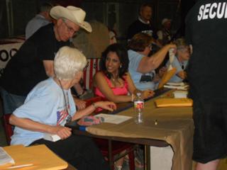 Brigitte Gabriel feet photo 3
