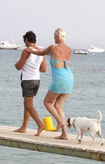 Brigitte Nielsen feet photo thumbnail