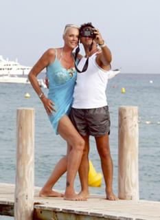 Brigitte Nielsen feet photo thumbnail