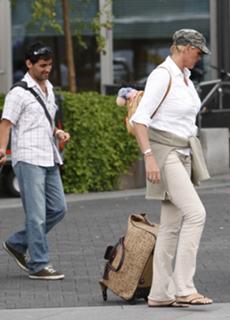Brigitte Nielsen feet photo thumbnail