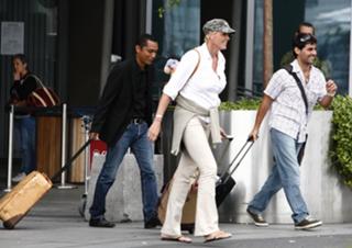 Brigitte Nielsen feet photo thumbnail