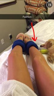 Brittany Furlan feet photo thumbnail