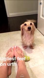 Brittany Furlan feet photo thumbnail
