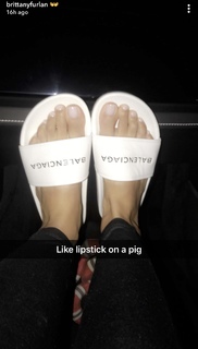 Brittany Furlan feet photo thumbnail