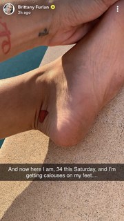 Brittany Furlan feet photo thumbnail