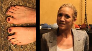 Brittany Snow feet photo thumbnail