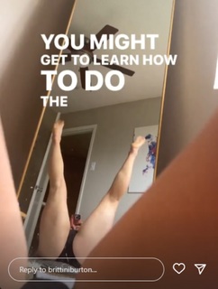 Brittini Burton feet photo 16