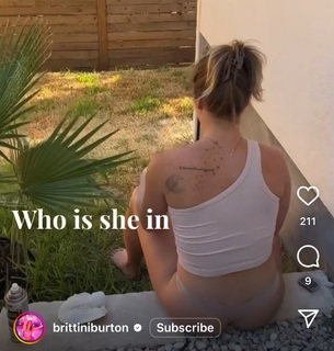 Brittini Burton feet photo 15