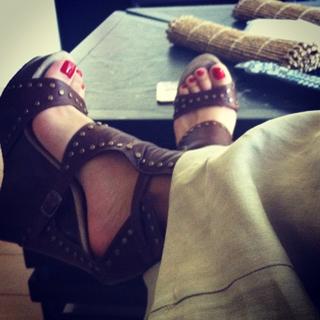 Brytni Sarpy feet photo 3