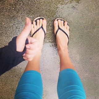 Caley Joyner feet photo 2