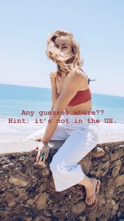 Caley Joyner feet photo 2