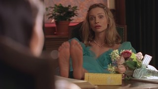 Calista Flockhart feet photo thumbnail