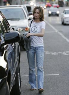 Calista Flockhart feet photo thumbnail