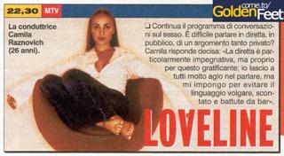 Camila Raznovich feet photo thumbnail