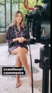 Camille Cerf feet photo thumbnail