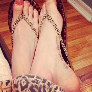Candace Kroslak feet photo 8
