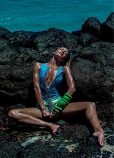 Candice Swanepoel feet photo thumbnail
