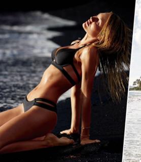 Candice Swanepoel feet photo thumbnail