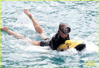 Candice Swanepoel feet photo thumbnail