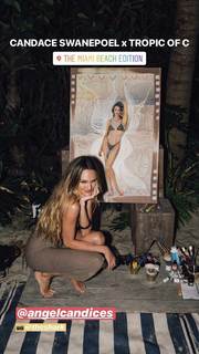 Candice Swanepoel feet photo thumbnail