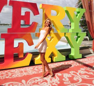 Candice Swanepoel feet photo thumbnail