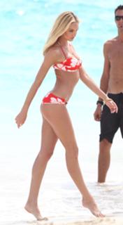 Candice Swanepoel feet photo thumbnail