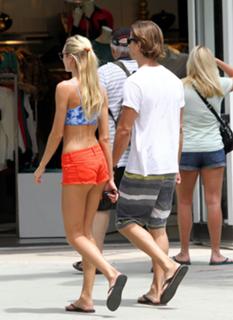 Candice Swanepoel feet photo thumbnail