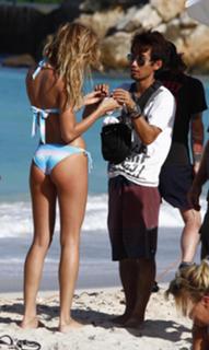 Candice Swanepoel feet photo thumbnail