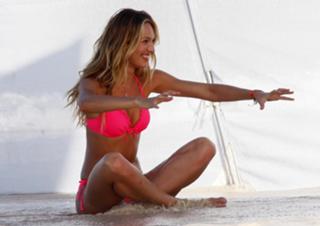 Candice Swanepoel feet photo thumbnail