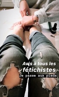 Capucine Anav feet photo thumbnail