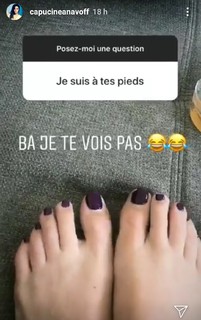 Capucine Anav feet photo thumbnail