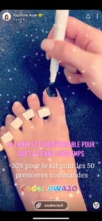 Capucine Anav feet photo thumbnail