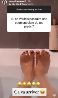 Capucine Anav feet photo thumbnail