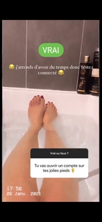 Capucine Anav feet photo thumbnail