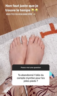 Capucine Anav feet photo thumbnail