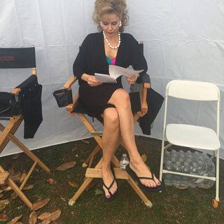 Cara Buono feet photo thumbnail