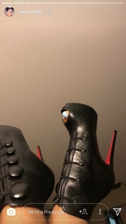 Cardi B feet photo thumbnail