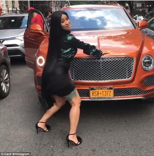 Cardi B feet photo thumbnail