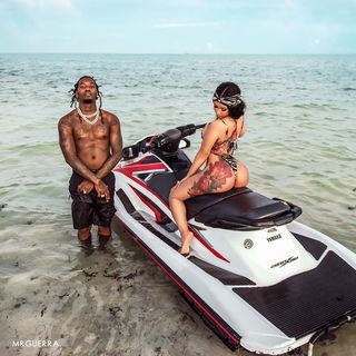 Cardi B feet photo thumbnail