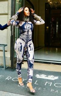 Cardi B feet photo thumbnail
