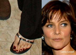 Carey Lowell feet photo thumbnail