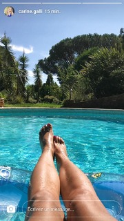 Carine Galli feet photo 8