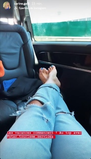 Carine Galli feet photo 2