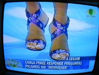 Carla Perez feet photo 2