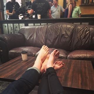 Carlson Young feet photo thumbnail