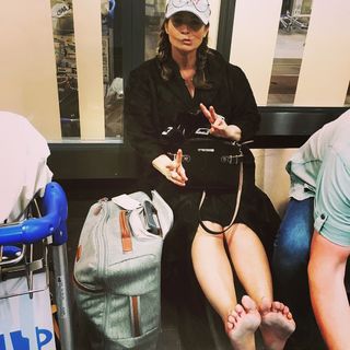 Carola Häggkvist feet photo 4