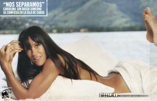 Carolina Baldini feet photo 3