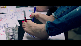 Carolina Crescentini feet photo 8