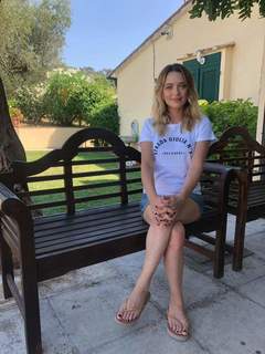 Carolina Crescentini feet photo 7