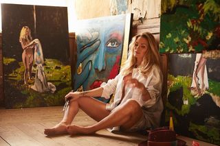 Carolina Gynning feet photo 11